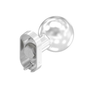 Pomolo fisso AISI 304 satinato | IN113-338