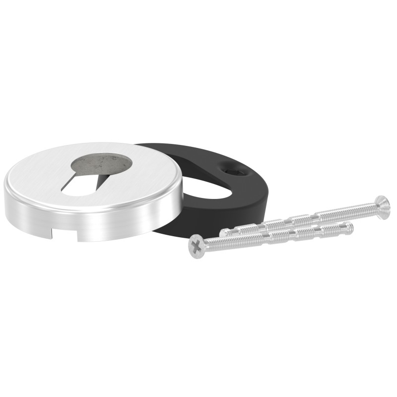Rosette copricilindro AISI 304 satinate | IN113-451