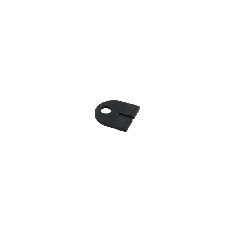 Gommina per pinza mod. 05 per vetro spessore 12,76mm