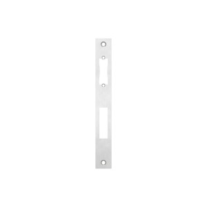 Bocchetta serratura 92 mm in AISI 304 satinato