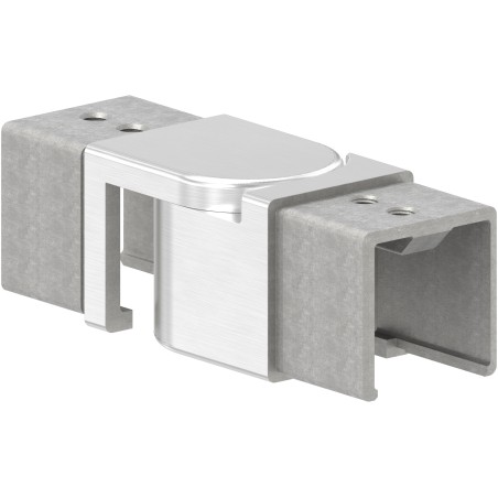 Raccordo snodabile orizzontale 40x40 AISI 316 sat.