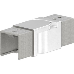 Raccordo snodabile orizzontale 40x40 AISI 316 sat.