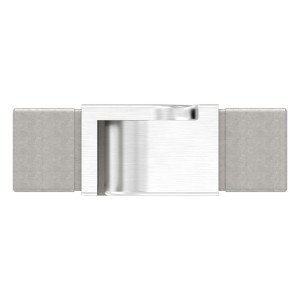 Raccordo snodabile orizzontale 40x40 AISI 316 sat.
