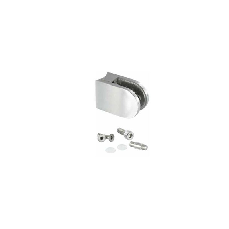 Pinza mod. 05 per tubo d.42,4mm zamac finitura inox