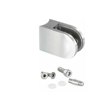 Pinza mod. 05 per tubo d.42,4mm zamac finitura inox
