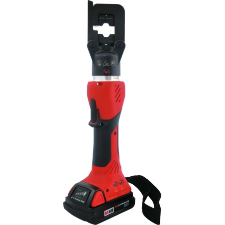Pressa a batteria per fune 50 kN professionale