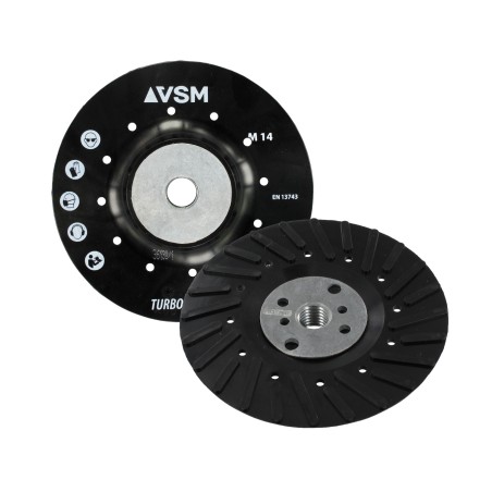 Supporto disco abrasivo Ø115 M14 inox | IN400-190