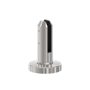 Supporto tondo vetro pavimento 12-12,76 mm AISI 316