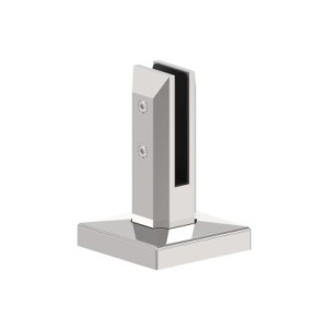Supporto quadro per vetro a pavimento AISI 316 lucido