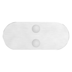 Supporto per vetro 180° AISI 316 mod.05 | M054-A180