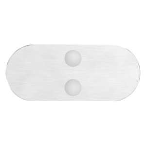 Supporto per vetro 180° AISI 316 mod.05 | M054-A180