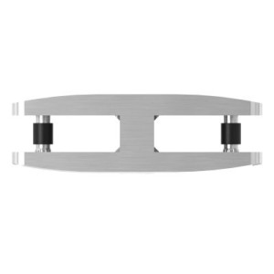Supporto per vetro 180° in AISI 316 | M064-A180