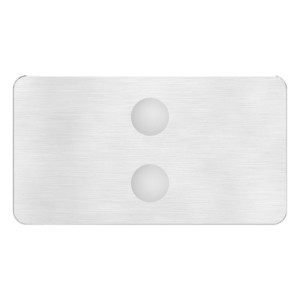 Supporto per vetro 180° in AISI 316 | M064-A180