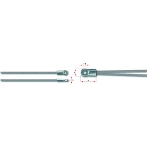 Boccola terminale Webnet Ø3 mm AISI 316 per 1 fune