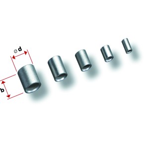 Boccola Webnet per fune Ø2 mm in AISI 316