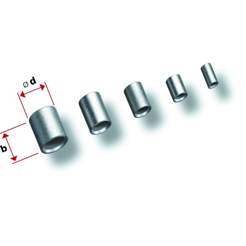 Boccola Webnet per fune Ø2 mm in AISI 316