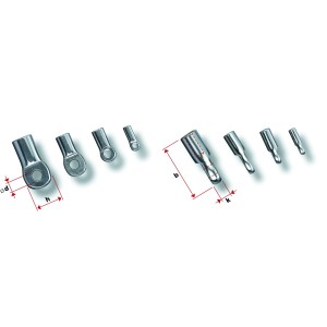 Boccola terminale Webnet AISI 316 per fune 1,5 mm