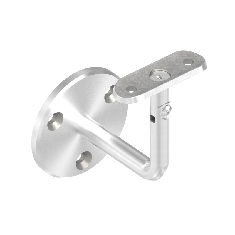 Sostegno corrimano snodabile muro AISI 304 Ø42,4 mm