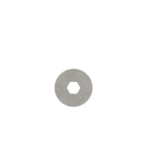 Terminale testa svasata filetto interno M4x12 AISI 304