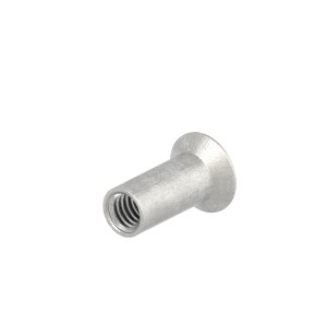 Terminale testa svasata filetto interno M4x12 AISI 304