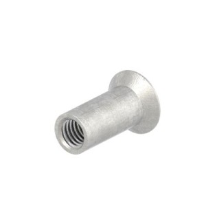 Terminale testa svasata filetto interno M5x15 AISI 304