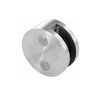 Pinza mod. 07 per tubo d. 42,4mm per 1 vetro aisi 316