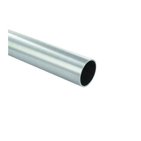 Tubo inox tondo AISI 316 satinato Ø42,4x2 mm 2500 mm