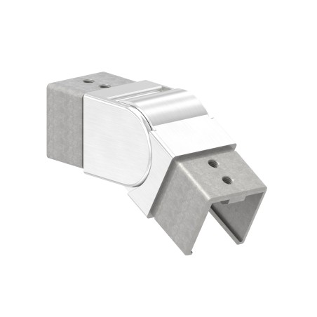 Il raccordo snodabile in acciaio inox è un componente tecnico