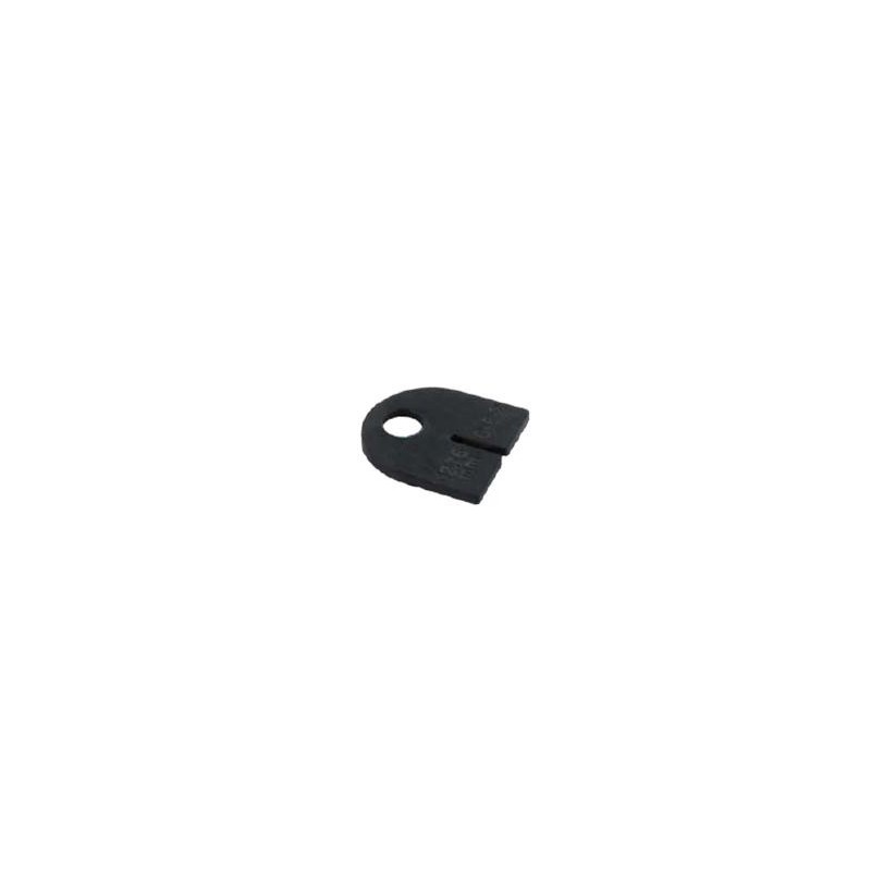 Gommina per pinza mod. 08 per vetro spessore 12mm