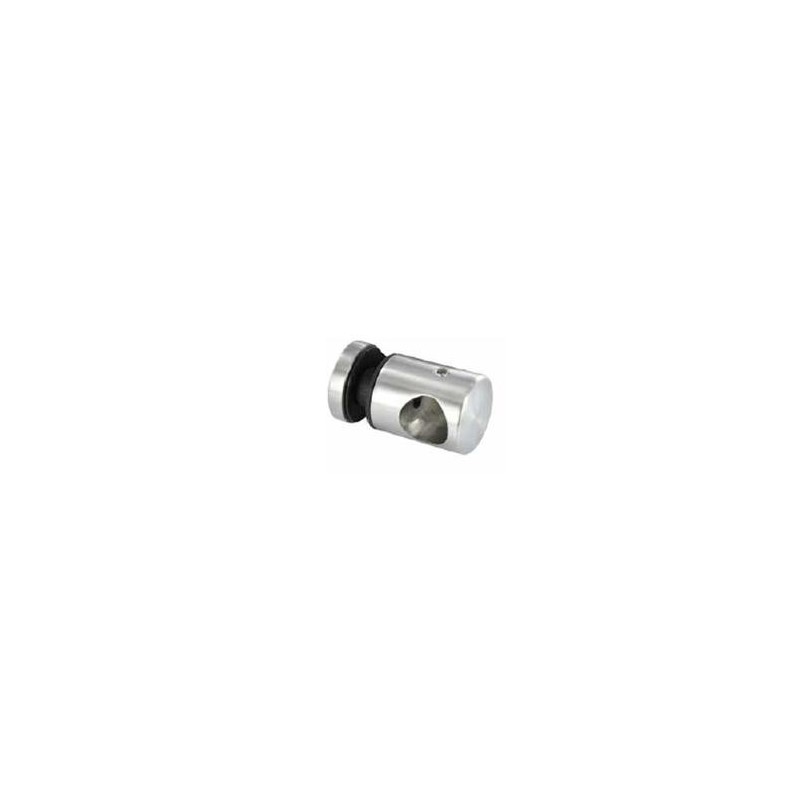 Vite fermavetro con foro per tondino d. 12mm aisi 316