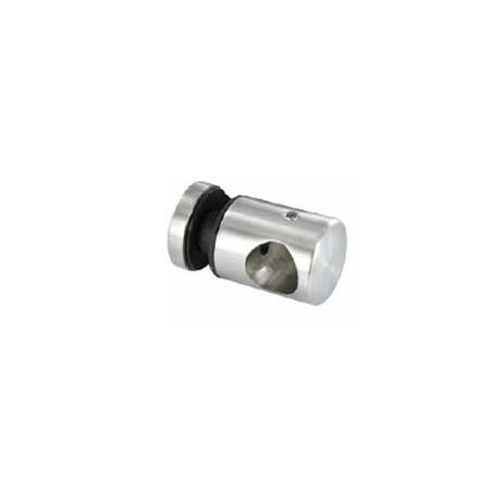 Vite fermavetro con foro per tondino d. 16mm aisi 304