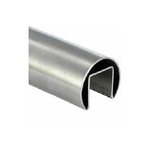 Tubo sagomato per vetro d. 42,4x1,5mm aisi 316