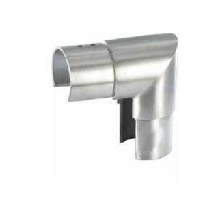 Raccordo verticale per tubo sagomato d. 42,4x1,5mm aisi 316