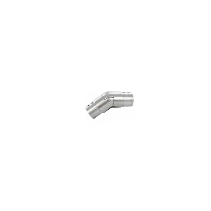 Raccordo snodabile per tubo sagomato d. 42,4x1,5mm aisi 304