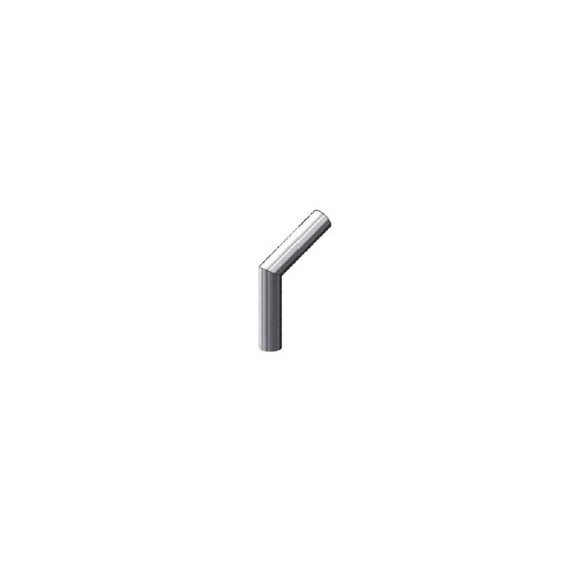 Curva 60° per corrimano d. 48,3x2mm aisi 304