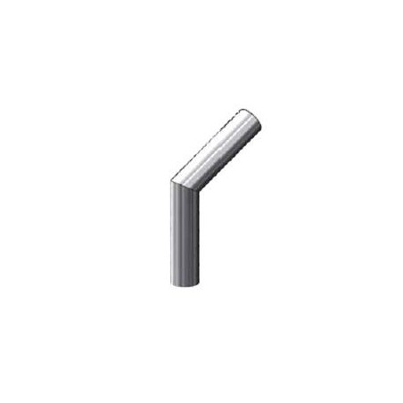 Curva 60° per corrimano d. 48,3x2mm aisi 304