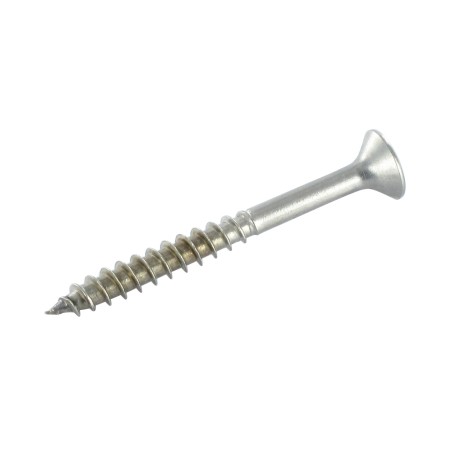 Vite a testa piana svasata per legno M4.8x45 aisi 304