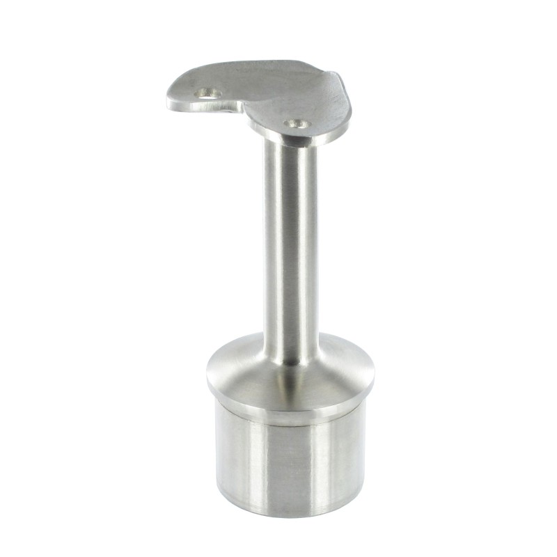 Supporto fisso per corrimano con sella per tubo d. 42,4 aisi 316