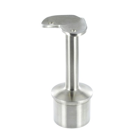 Supporto fisso per corrimano con sella per tubo d. 42,4 aisi 316