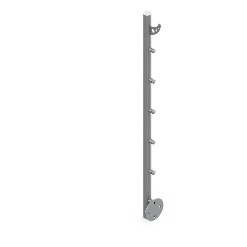 Montante tondo aisi 304