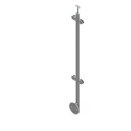 Montante tondo aisi 316