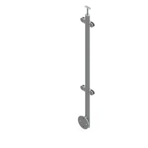 Montante tondo aisi 316