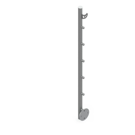 Montante tondo aisi 316