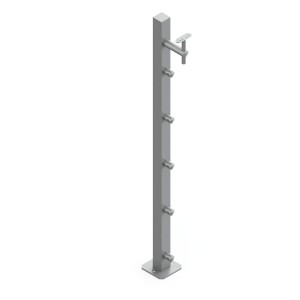 Montante quadro aisi 304
