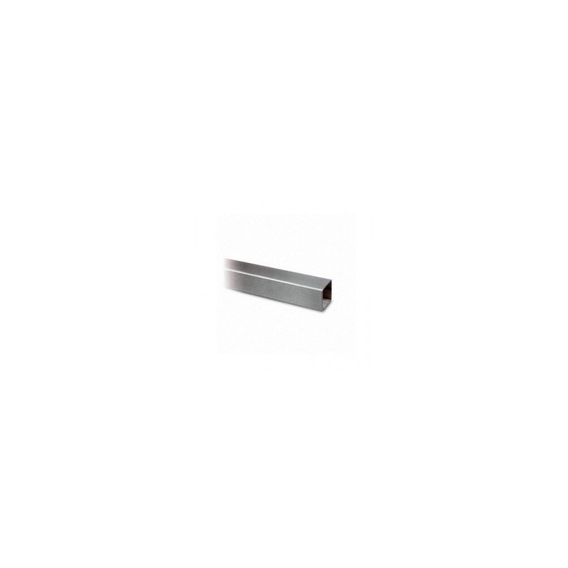Tubo 20x20x2mm L 3000 aisi 316