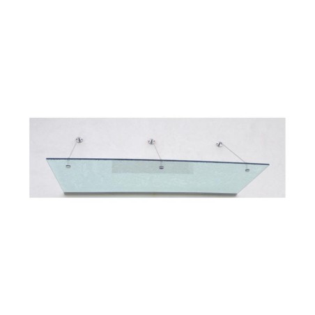 Kit tettoia 1000x2200mm con 3 tiranti