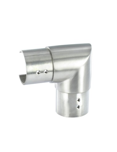Raccordo a 90° per corrimano sagomato