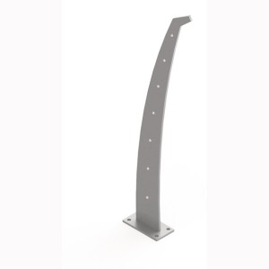 Montante tagliato a laser AISI 304