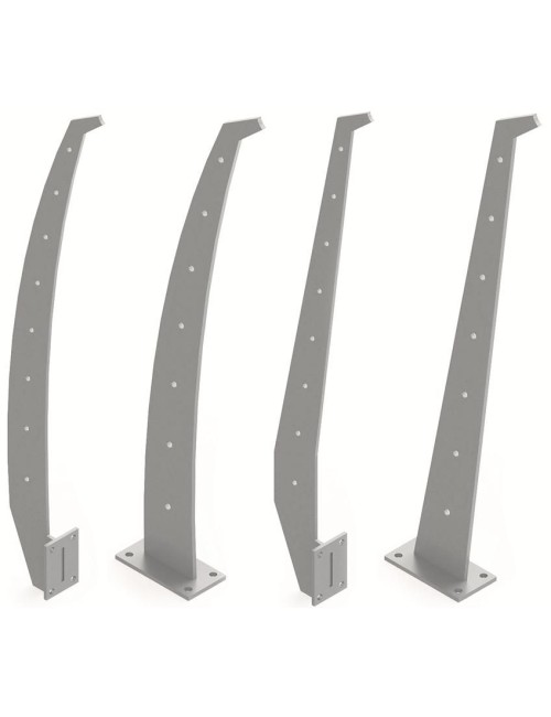 Montanti tagliati a laser