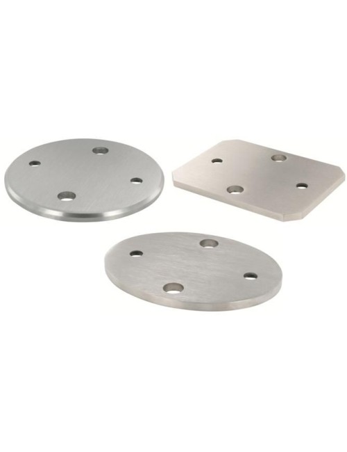 Piastre di fissaggio laterale in acciaio inox